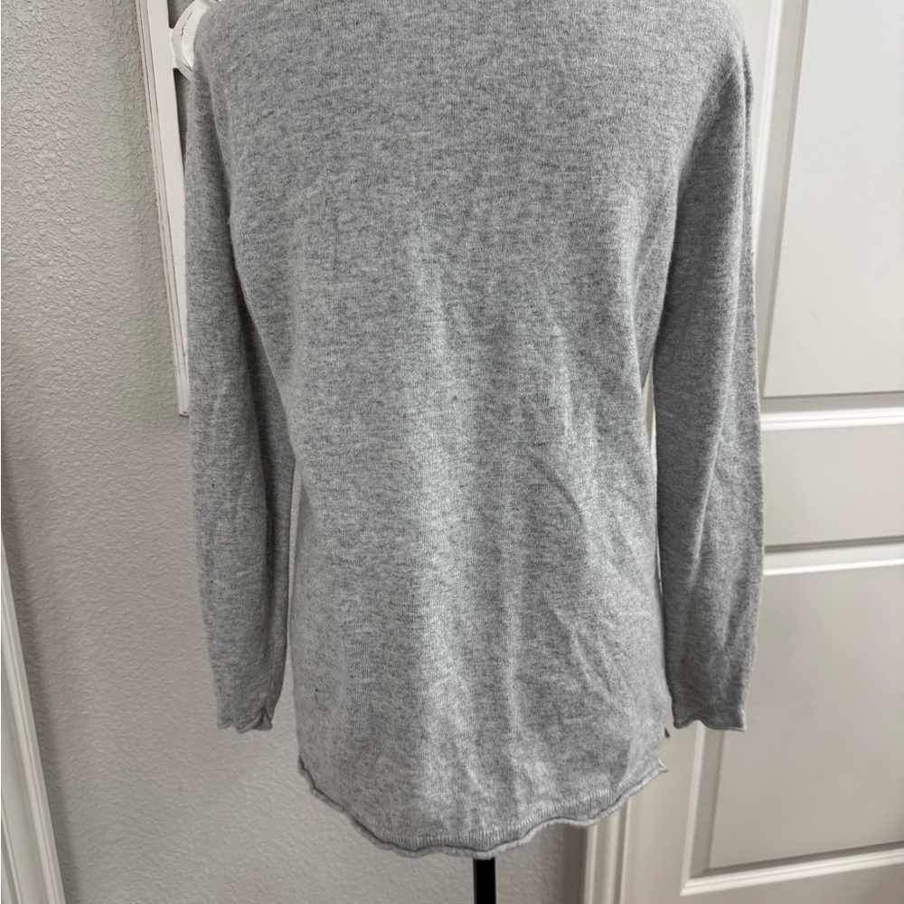 J..Crew cotton and wool V-neck tunic - Picture 3 of 5